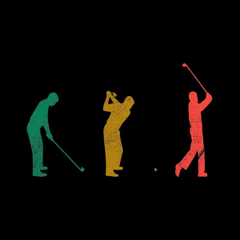 Chemise de golf rétro classique