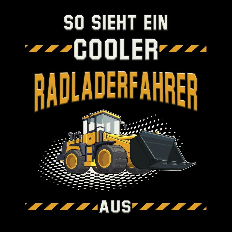 Radladerfahrer, Radlader, Baumaschine