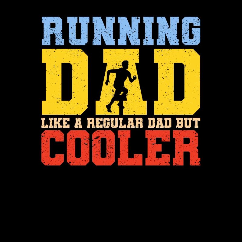 Courir papa comme un papa normal, mais un cool