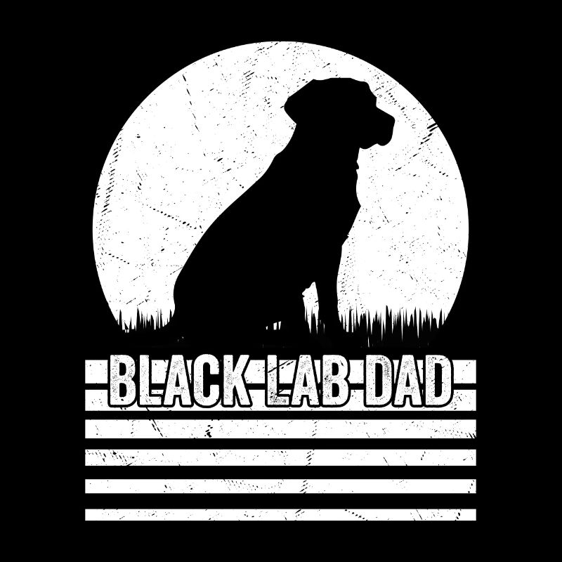 Black Lab Dad Owner Labrador Retriever