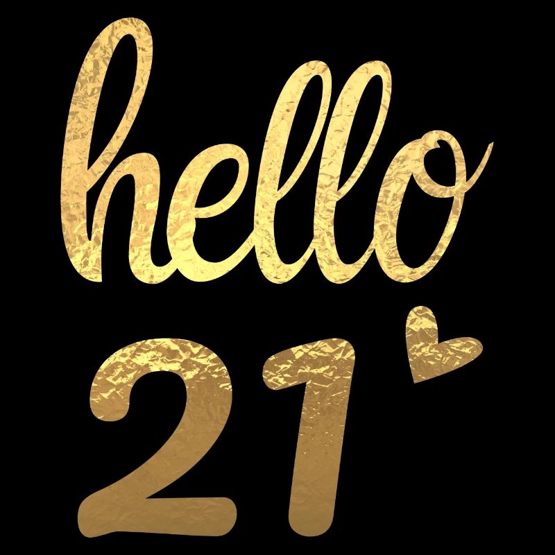 Hello 21 doré