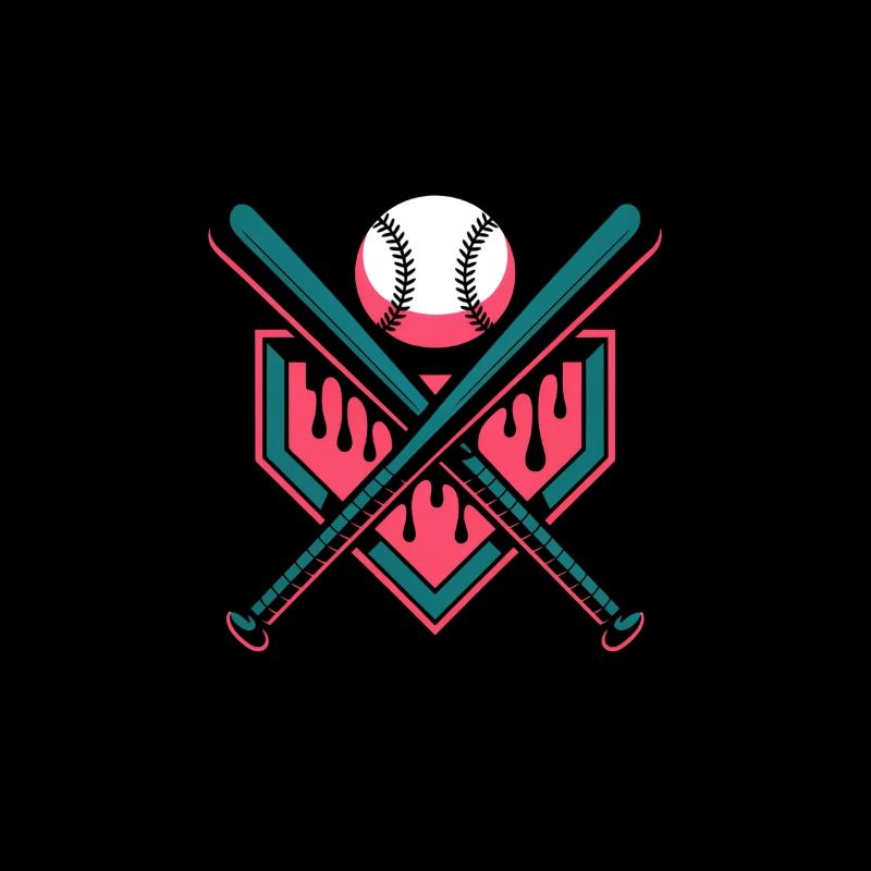 Baseball Eis Baseballschläger