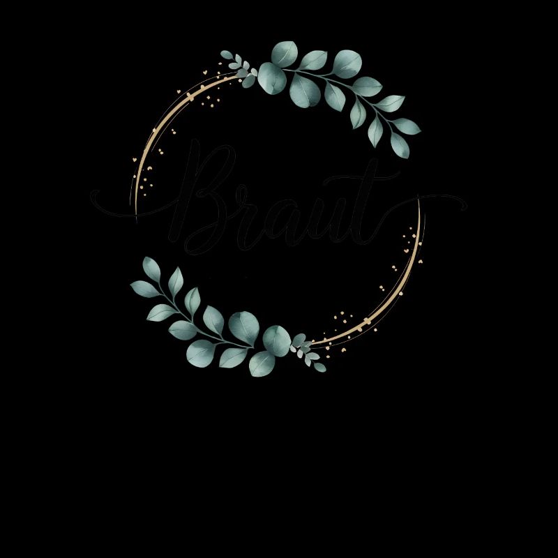 Couronne de fleurs de mariée Eucalyptus Enterrement de vie de garçon Mariage