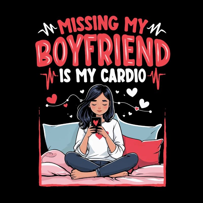 Relation à distance Manquer mon copain est mon cardio