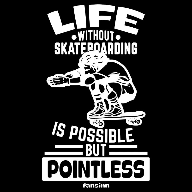 Skateboarding Longboard Halfpipe Geschenk
