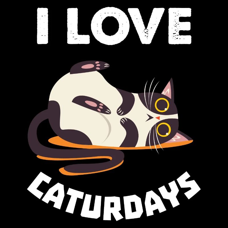 Katze Faul Caturdays
