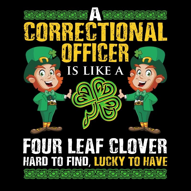 Funny St Patrick's Correctional Officer