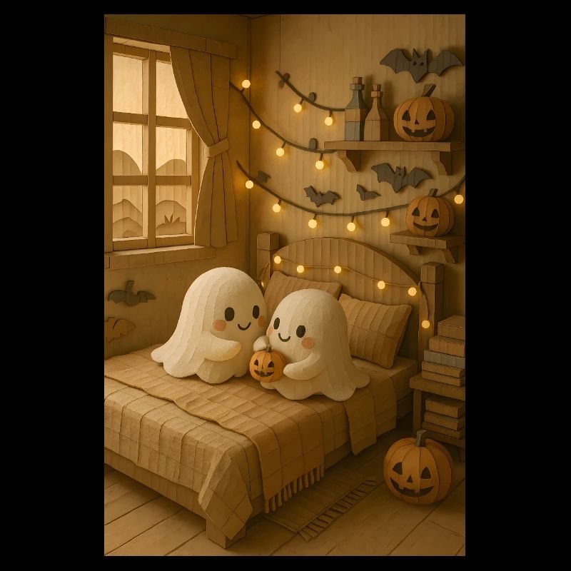 Halloween cozy Ghost
