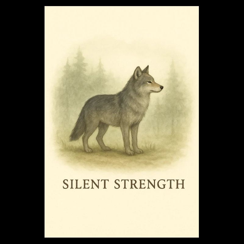 Loup de la Force silencieuse