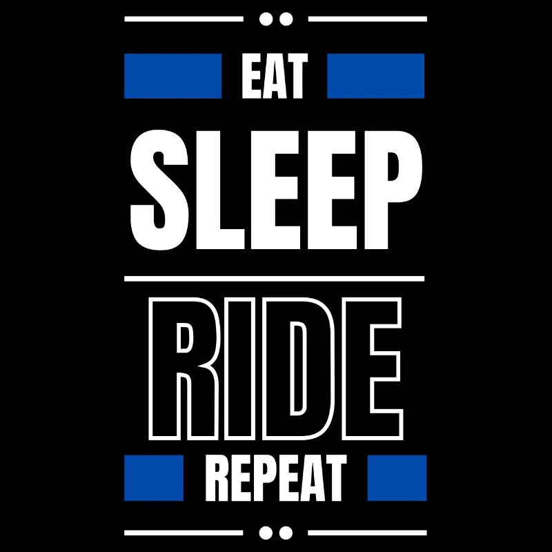 eat sleep ride repeat geschenk idee motorrad bike