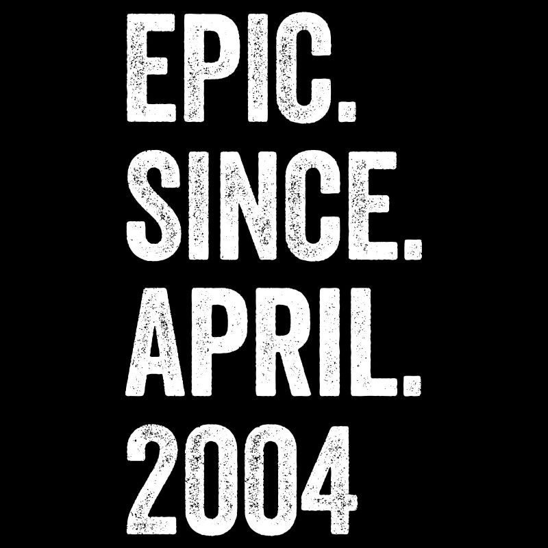 19 ans Epic depuis avril 2004 19e anniversaire