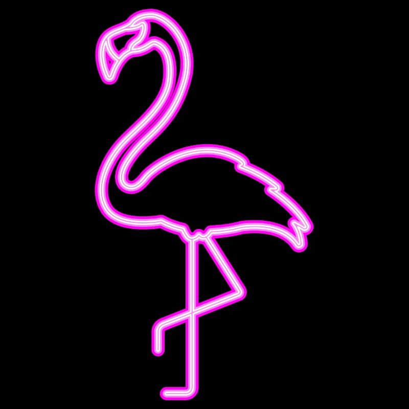Neon Flamingo