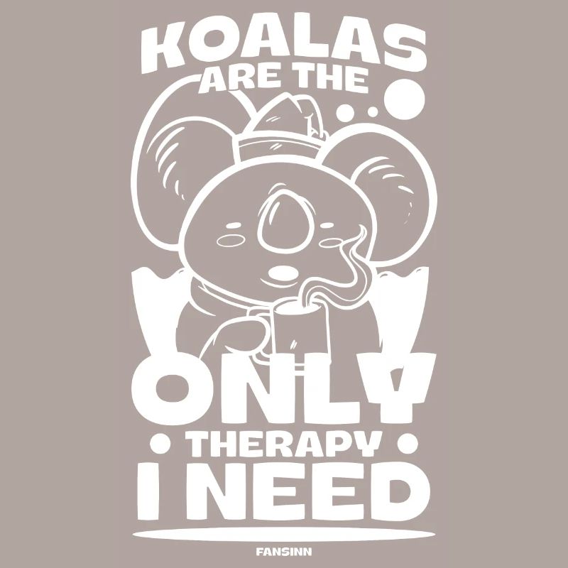 Koala with coffee and tea gift idea