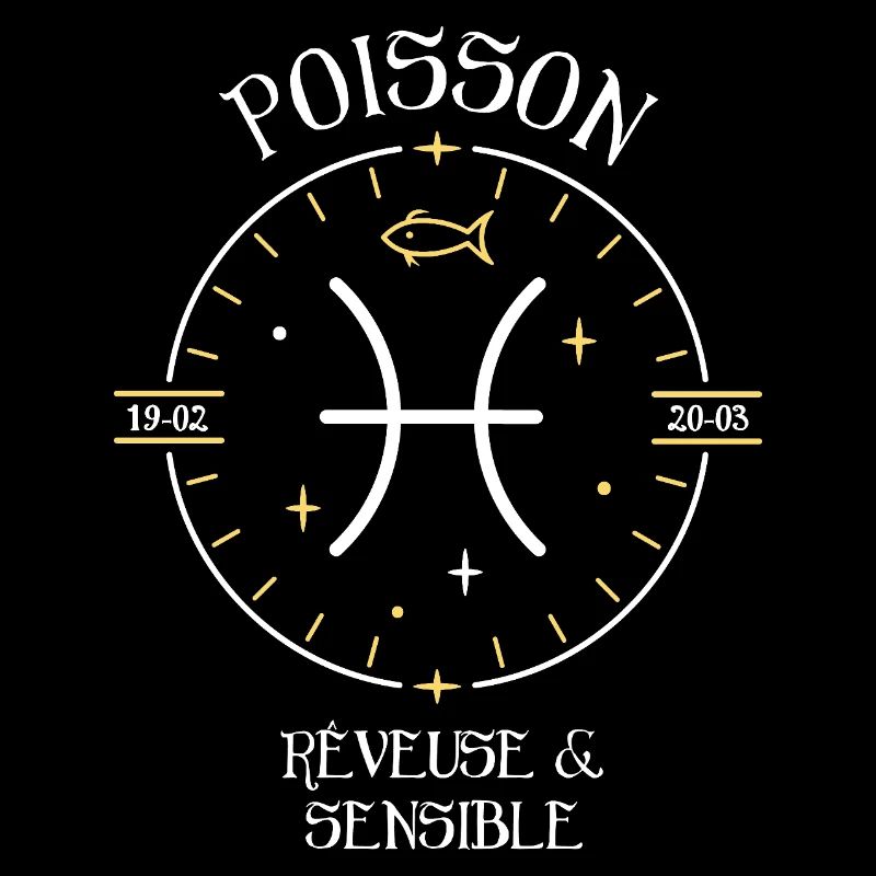 Du signe du Poisson - Rêveuse et sensible