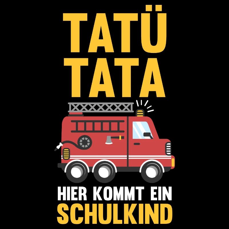 Schulkind Schulbeginn Erste Klasse Feuerwehr Einsc