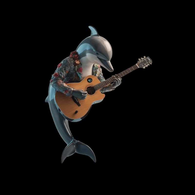 Dophin-Gitarre