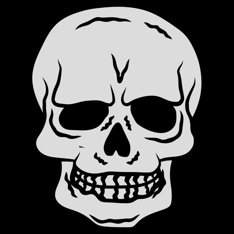 Design Skull Horror Halloween