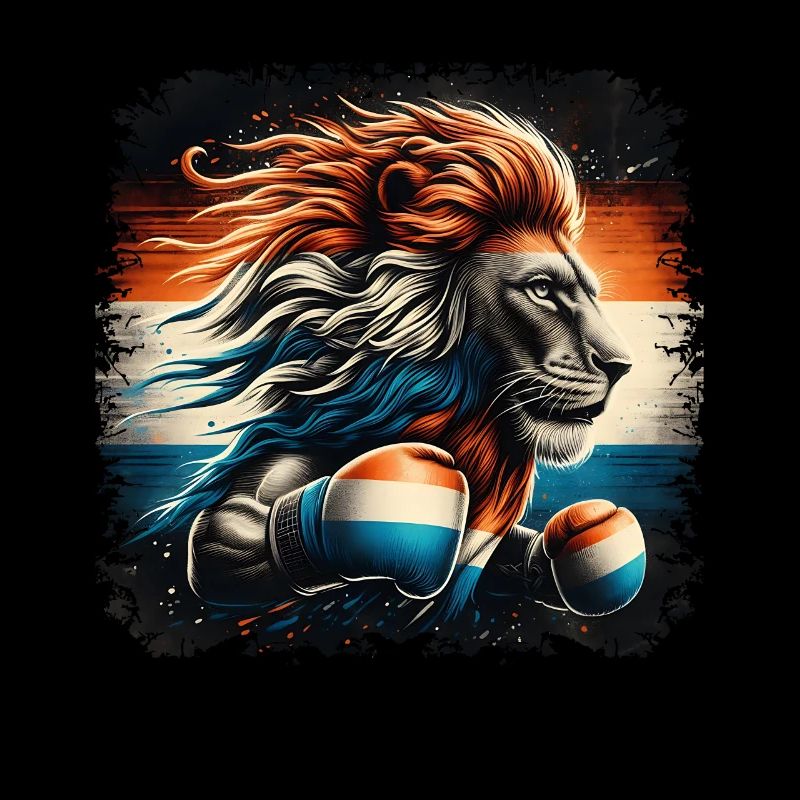Conception de la chemise Boxer Couleurs nationales néerlandaises