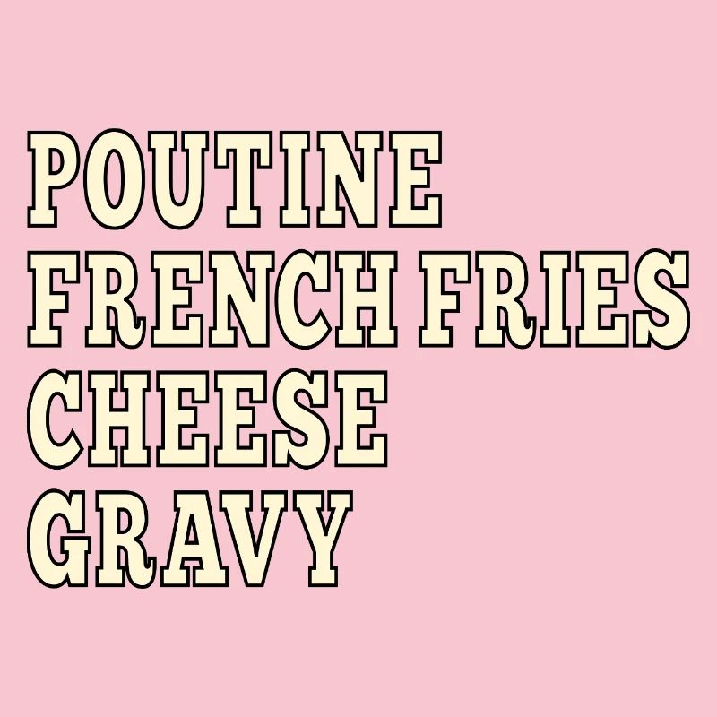 Poutine de restauration rapide canadienne