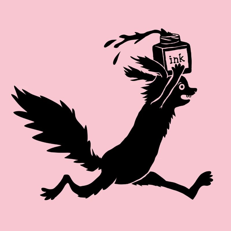 Eichhörnchen Tusche