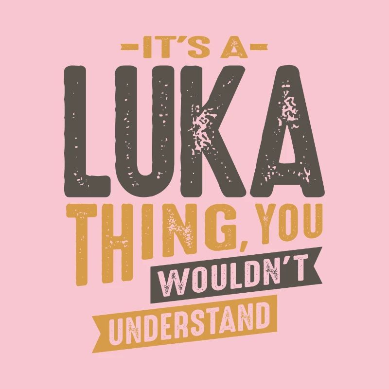 It's a Luka Thing Personalized Name