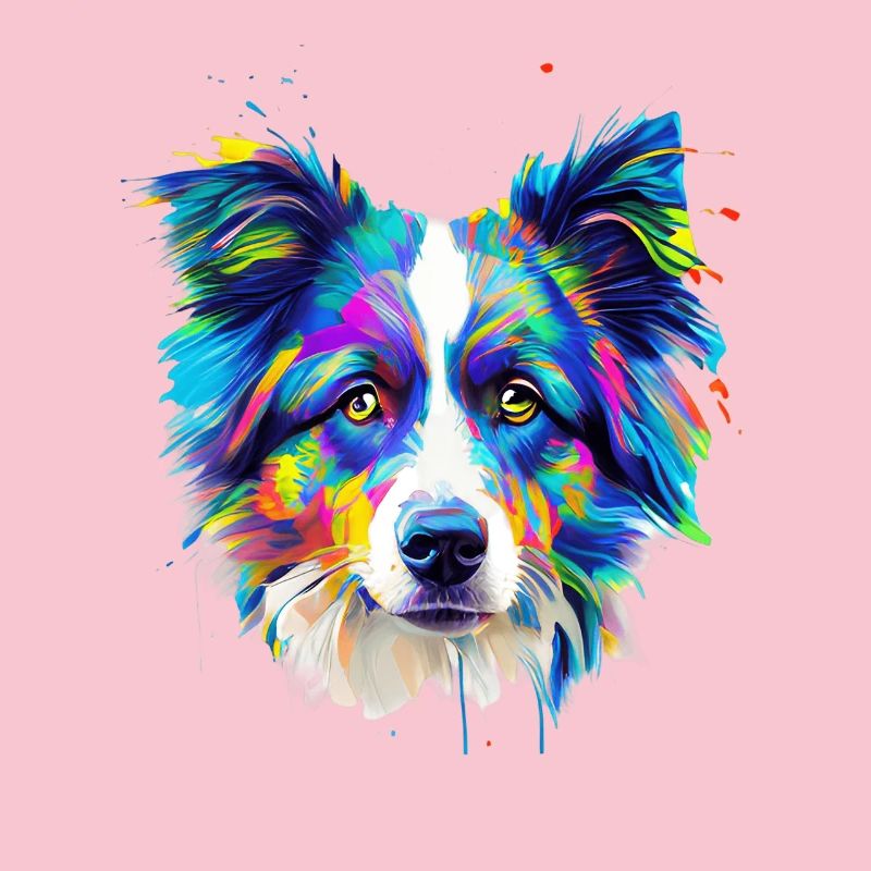 Bunte Australian Shepherd-Kunst