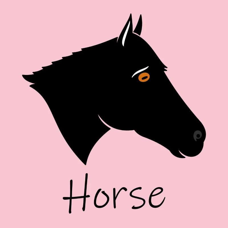 Pferd Bauernhof-Tier T-Shirt Design