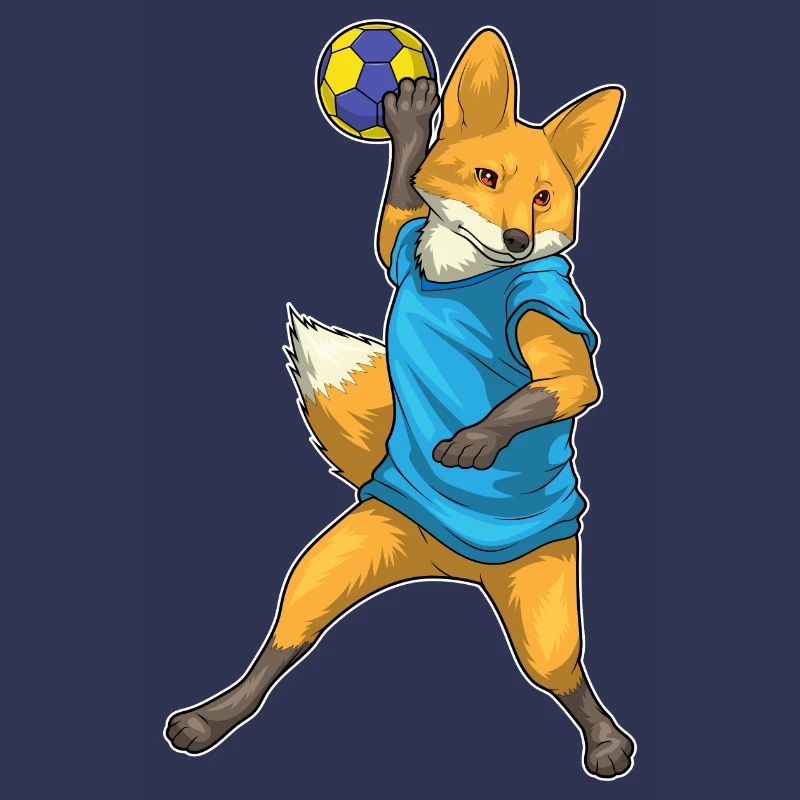 Fuchs Handball Player Handball