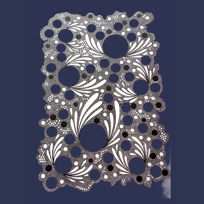 Leaf Blowing Lace Pattern
