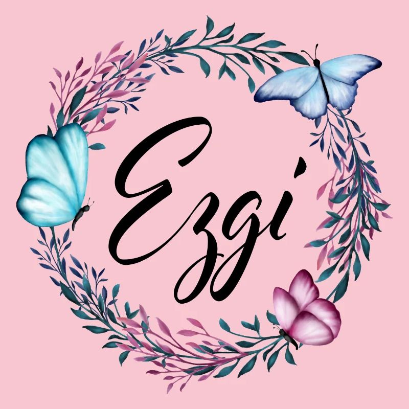 Ezgi, Navn, Bogstaver, Blomsterkrans, Gave