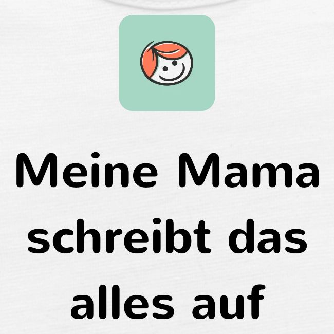 My mom writes it all down