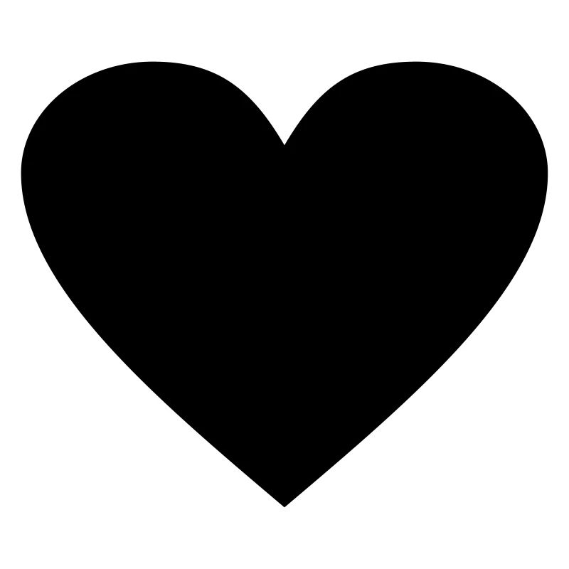 Schwarzes Herz Awesomeelement