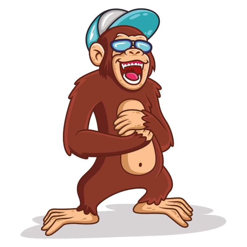 Los chimpancés son ridículos