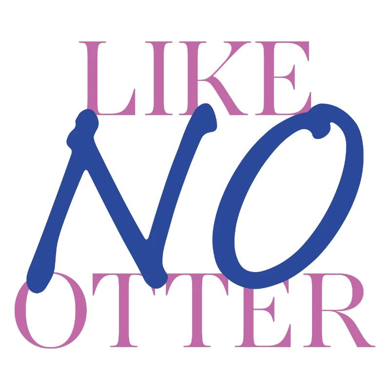 Otter with a difference – pun with style