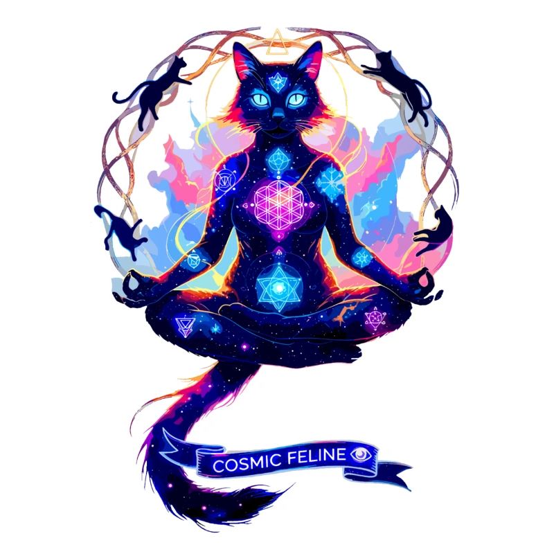 Chat de Chakra Cosmique