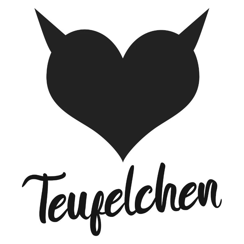 Teufelchen mit Herz Teufel Devil