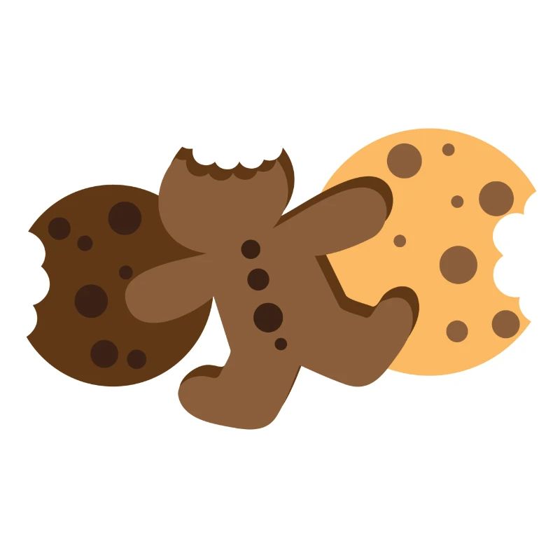 Cookies biscuits alone gingerbread man