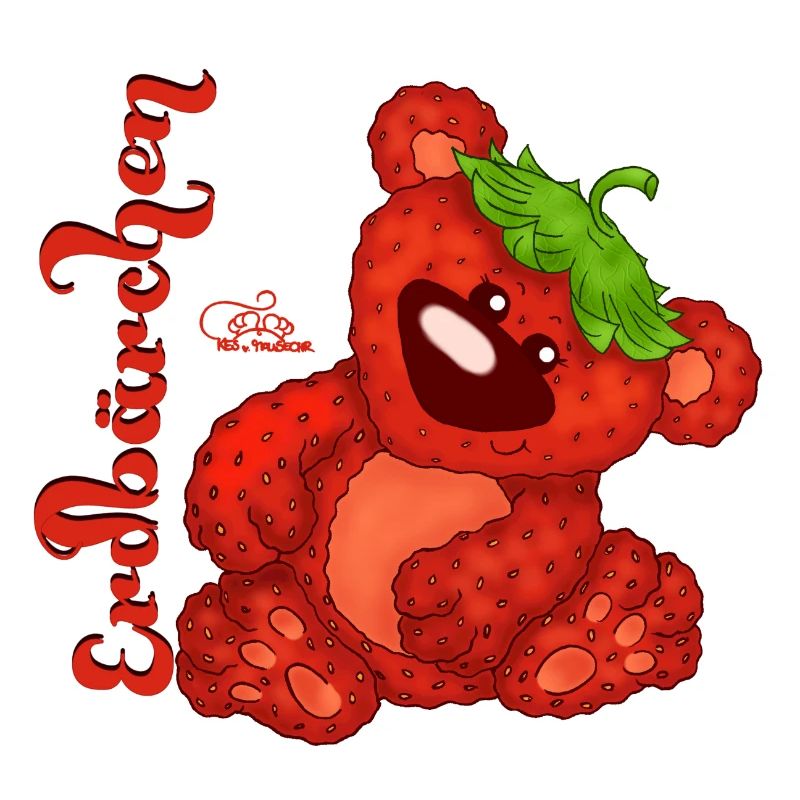 Erdbärchen mit Text