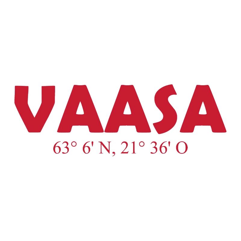 Vaasa Finland - Coordinates - Longitude - Latitude