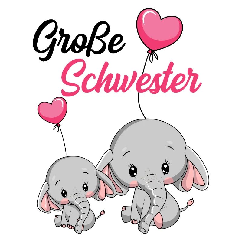 Große Schwester Elefant