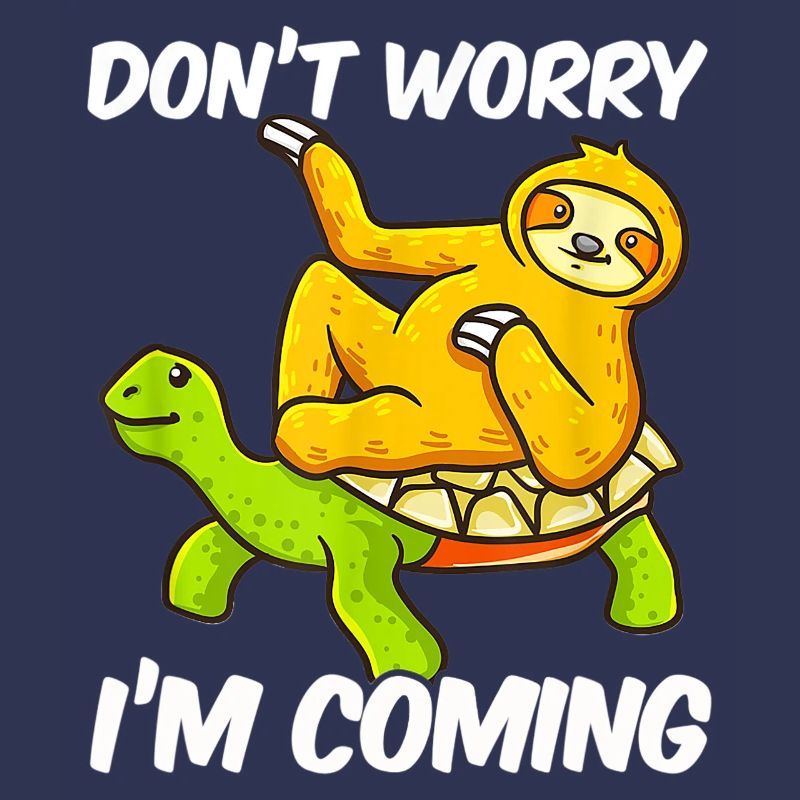 Sloth sloth lazy riding turtle