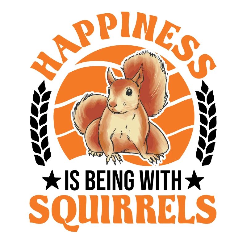 Eichhörnchen Glück Grauhörnchen Squirrel