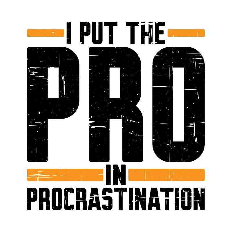 Je mets le pro dans la procrastination 5