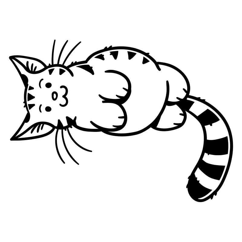 Chaton de dessin animé