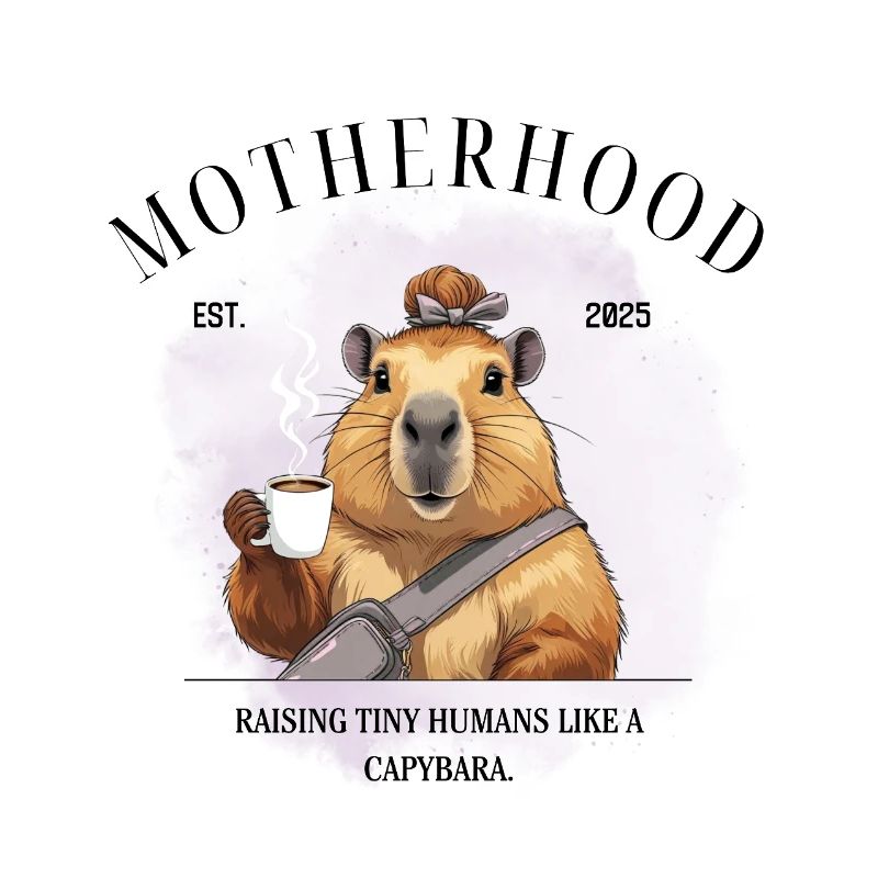Maternité 2025 Élever un petit humain comme un capybara
