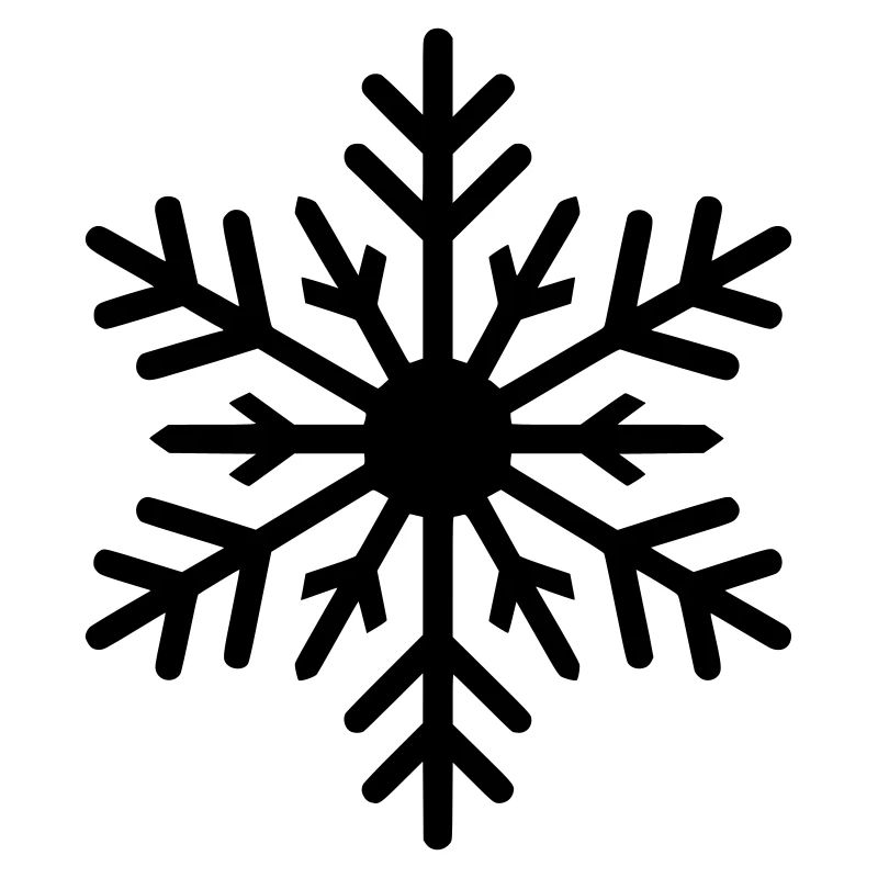 Flocon de neige, cristal de glace, couleur variable