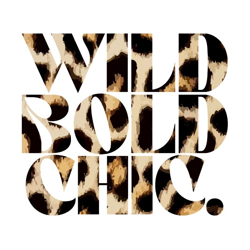 Wild Bold Chic Typografie