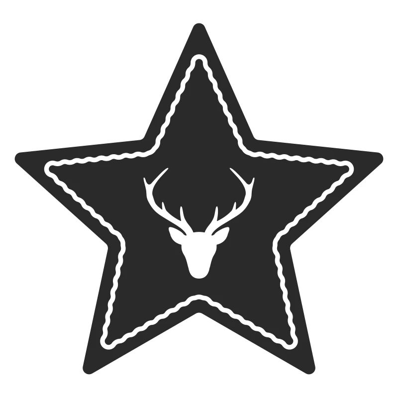 Emblème du cerf étoilé