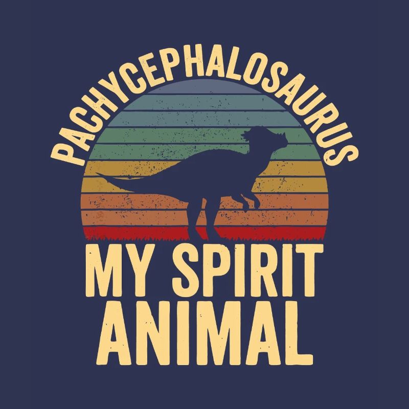 Dicker Geist: Dinosaurier-Tee