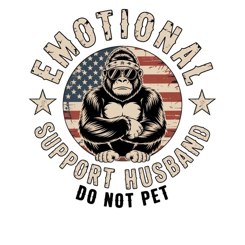 Emotional Support Husband Monkey